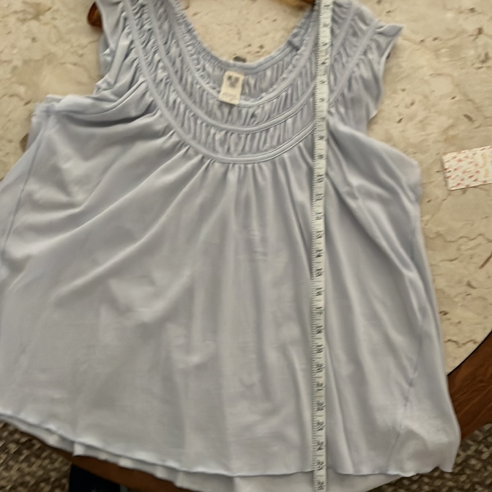 Free People Coconut Ruffled Top - Picture 6 of 8